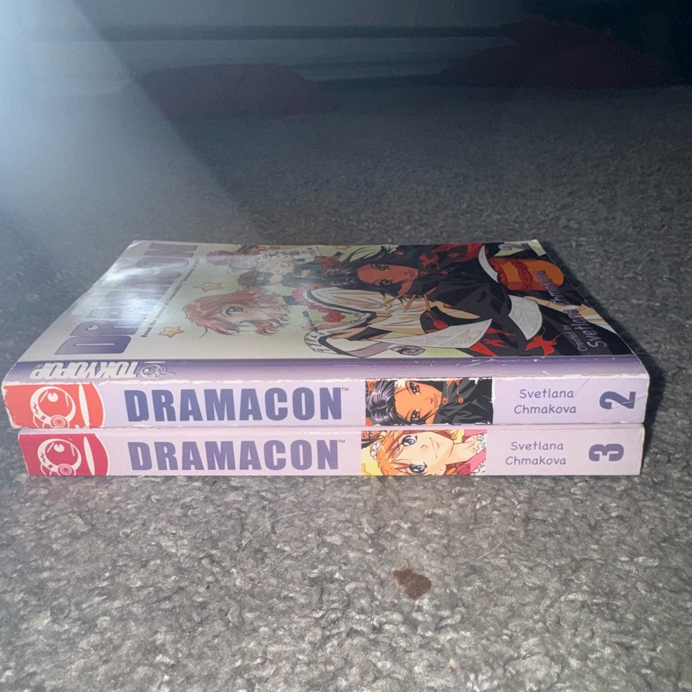 Dramacon manga vol. 2&3